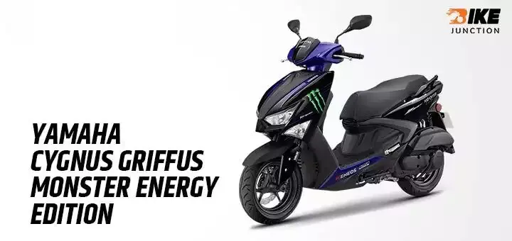 Yamaha Cygnus Griffus Monster Energy Edition