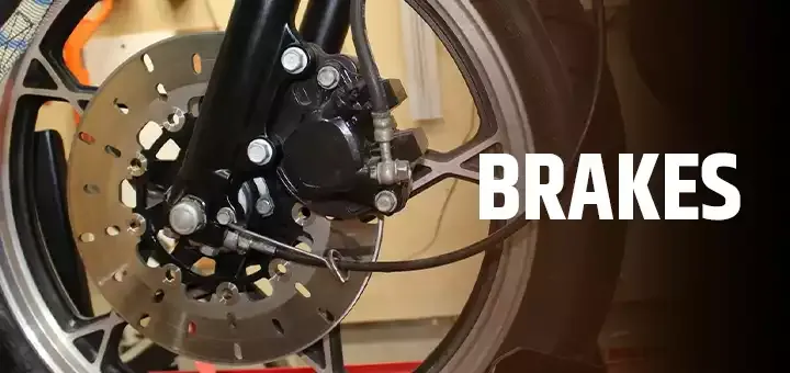 cafe racer motorcycle brakes