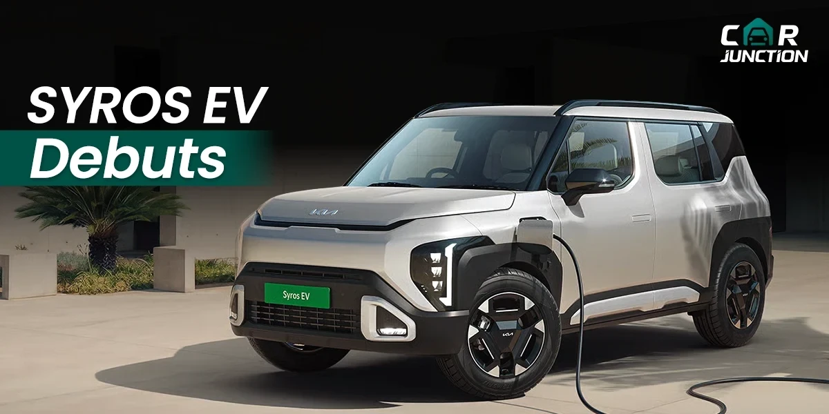 Kia Syros EV Launched in India at Rs 13.49 Lakh Kia Syros EV Launched in India at Rs 13.49 Lakh