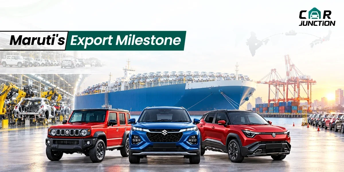 Maruti Suzuki Crosses 1 Lakh Export Milestone to Japan with Key Models Maruti Suzuki Crosses 1 Lakh Export Milestone to Japan with Key Models