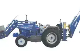 Farmking Tractor Front Loader & Back-Hoe Implement