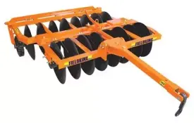 Fieldking Trailed Offset Disc Harrow (With Tyre) Implement