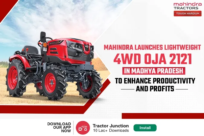 Mahindra launches Light weight 4WD OJA 2121 with 36” track width in ...