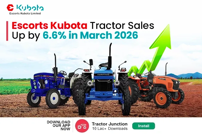 Escorts Kubota Tractor Sales Up by 6.6% in Mar 2026
