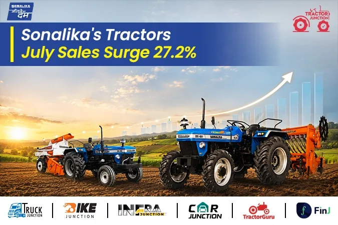 Sonalika Tractors Lead Industry with 27.2% July Growth