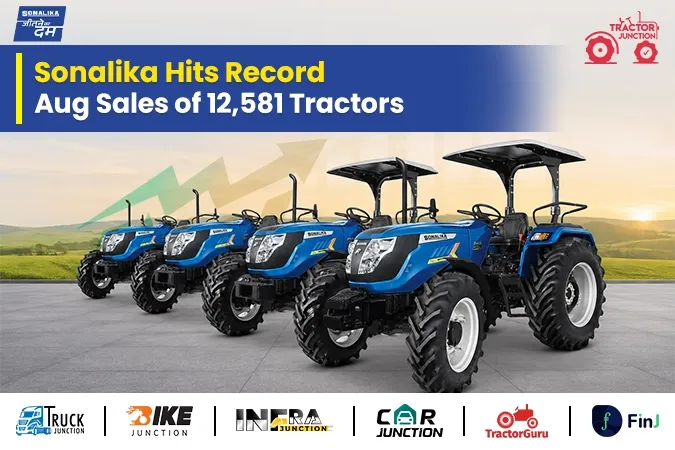 Sonalika Sells 12,581 Tractors in Aug 2026