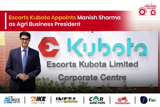 Manish Sharma Joins Escorts Kubota as Agri Business President