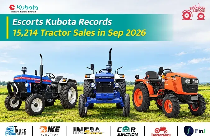 Escorts Kubota Sells 15,214 Tractors in September 2026