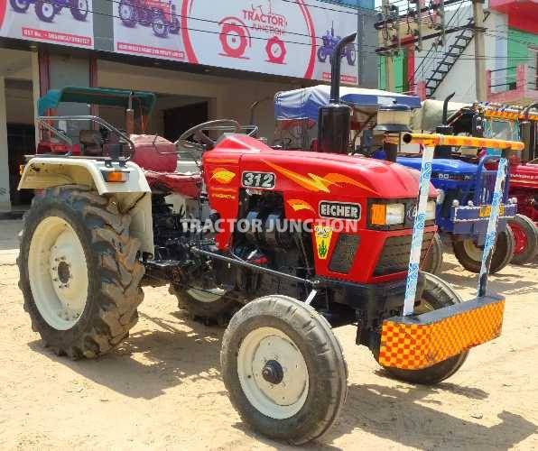 Used Eicher 312 Tractor, 2021 Model (TJN93228) for Sale in Alwar, Rajasthan