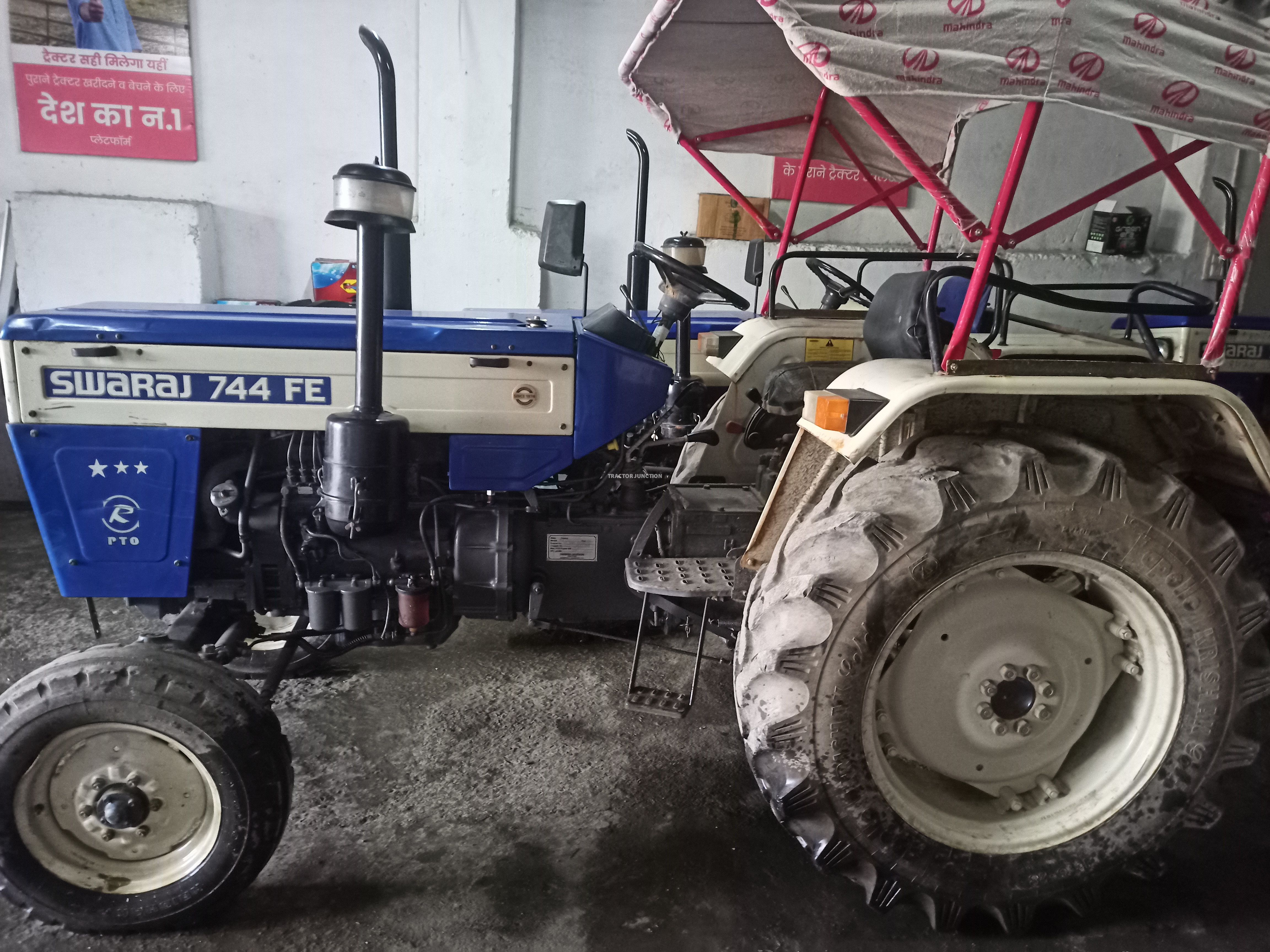 Used Swaraj 963 FE Tractor, 2018 Model (TJN67298) for Sale in