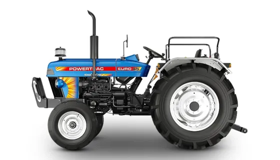 Powertrac Euro 45 Shaurya Tractor Left View