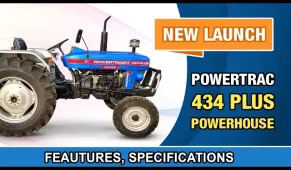 New Powertrac 434 Plus PowerHouse Features & Specifications | Tractor Junction | Hindi