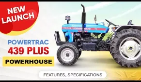 New Powertrac 439 Plus PowerHouse Features & Specifications | Tractor Junction | Hindi