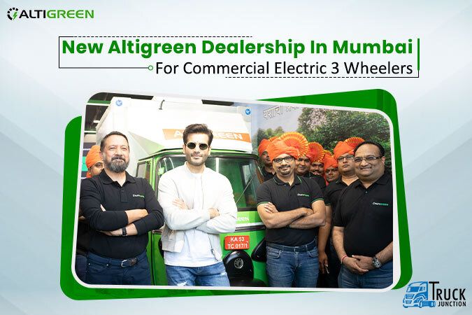 New Altigreen Dealership In Mumbai For Commercial Electric 3 Wheelers