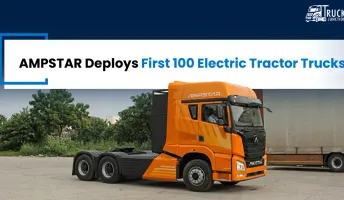 AMPSTAR Deploys First 100 Electric Tractor Trucks for JSW Cement
