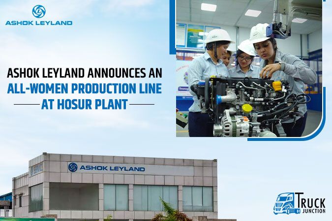 Ashok Leyland Announces an All-Women Production Line at Hosur Plant