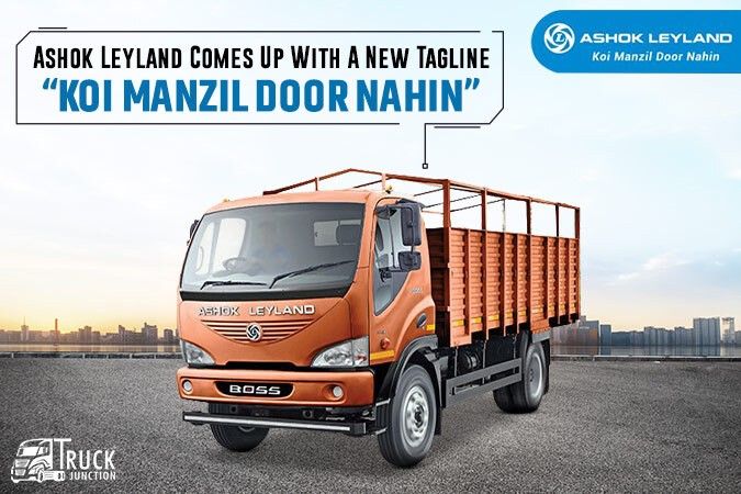 Ashok Leyland Comes Up With A New Tagline “Koi Manzil Door Nahin”