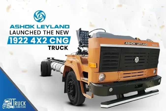 Ashok Leyland Launched The New 1922 4x2 CNG Truck
