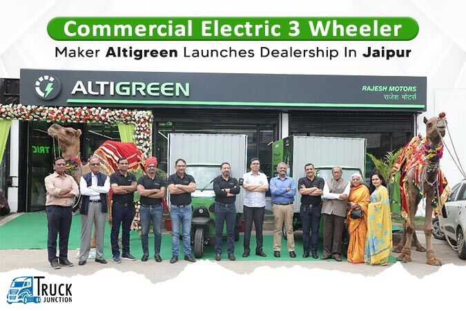 Commercial Electric 3 Wheeler Maker Altigreen Launches Dealership In Jaipur
