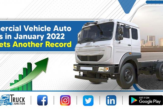 Commercial Vehicle Auto Sales in Jan 2022 - Tata Sets Another Record