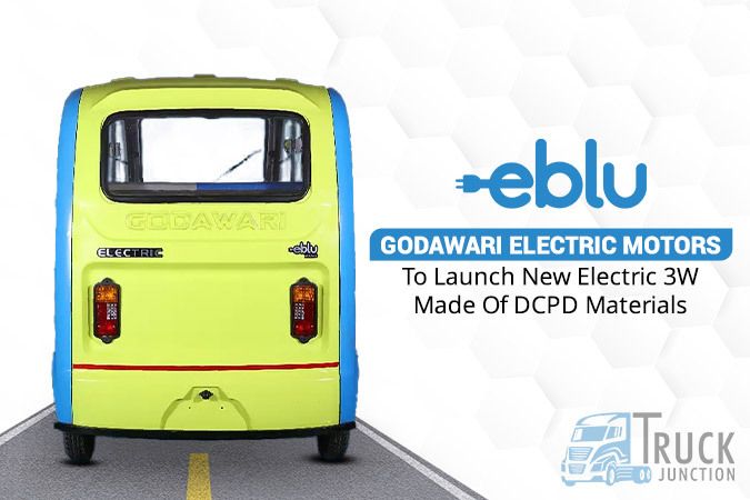Godawari Electric Motors To Launch New Electric 3W Made Of DCPD Materials