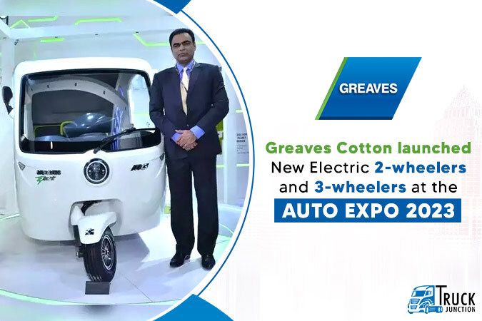 Greaves Cotton launched New Electric 2-wheelers and 3-wheelers at the Auto Expo 2023
