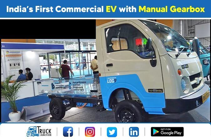 India’s First Commercial EV With Manual Gearbox Displayed at The Expo