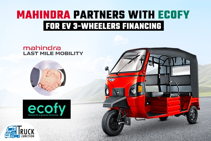 Mahindra Partners with Ecofy to Finance Electric 3-Wheelers