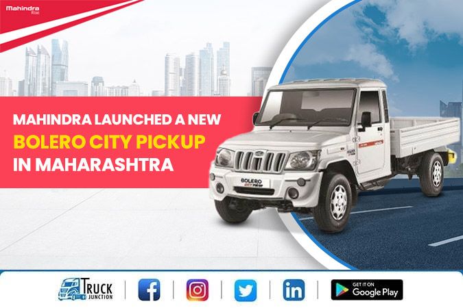 Mahindra Launched a New Bolero City Pickup in Maharashtra
