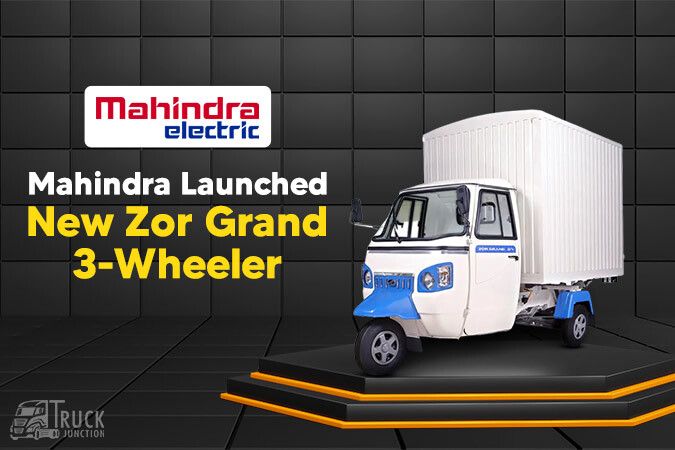 Mahindra Launched New Zor Grand 3-Wheeler