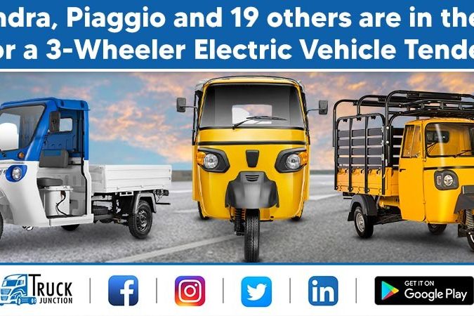 Mahindra, Piaggio and 19 others are in the fray for a 3-wheeler  Electric Vehicle  tender