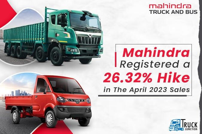 Mahindra Registered a 26.32% Hike in The April 2023 Sales