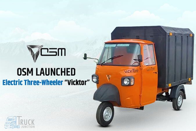 OSM Launched India's First Electric Three-Wheeler “VicKtor”