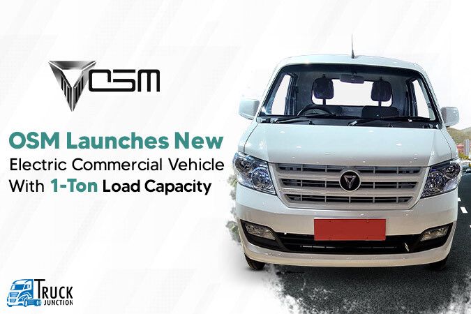 OSM Launches New Electric Commercial Vehicle With 1-ton Load Capacity