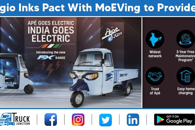 Piaggio inks Pact With MoEVing to Provide EVs