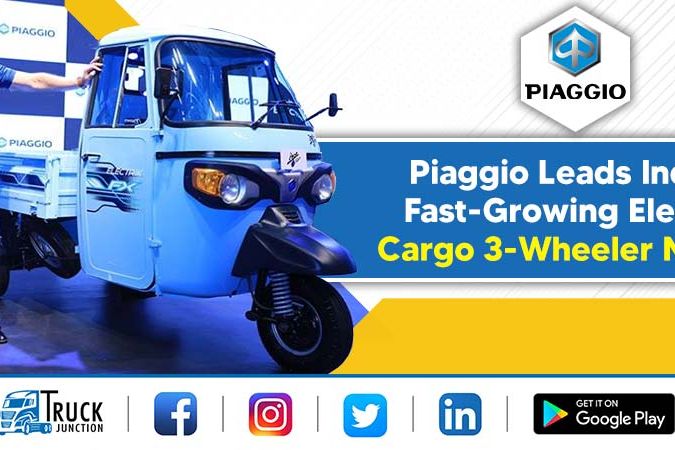 Piaggio Leads India's Fast-Growing Electric Cargo 3-Wheeler Market