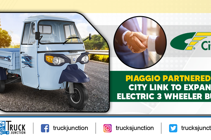 Piaggio Partnered With City Link To Expand Its Electric 3 Wheeler Business