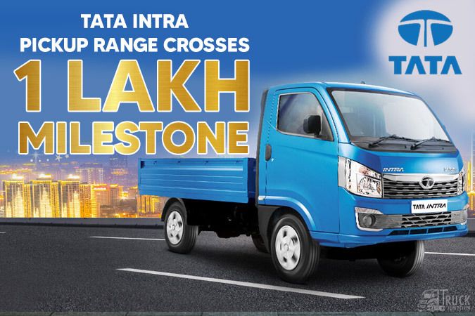Tata Intra Pickup Range Crosses 1 Lakh Milestone