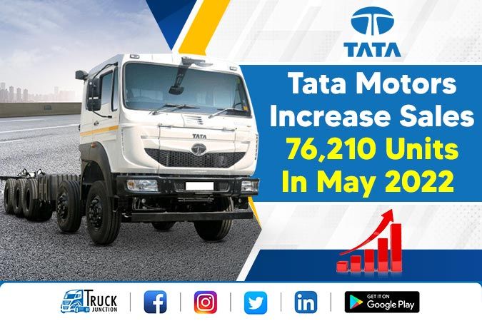 Tata Motors Increase Sales 76,210 Units In May 2022