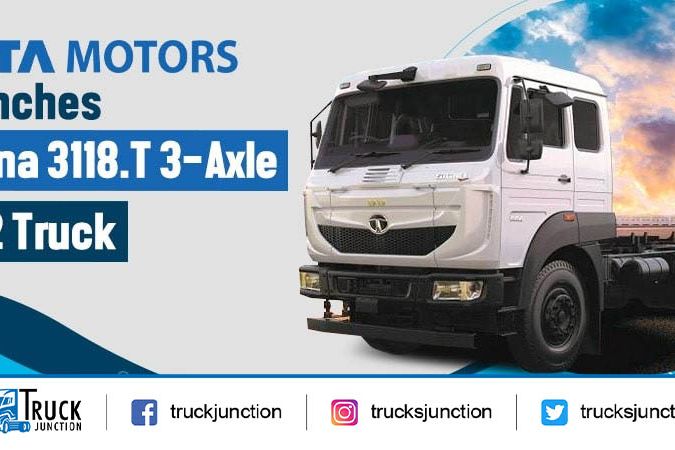 Tata Motors Launch’s Signa 3118.T 3-Axle 6x2 Truck