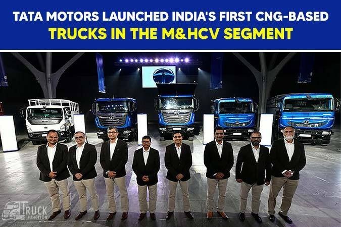 Tata Motors Launched India's First CNG-Based Trucks in the M&HCV Segment