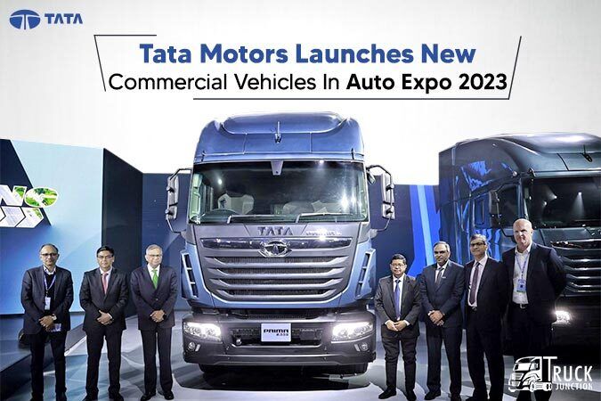 Tata Motors Launches New Commercial Vehicles In Auto Expo 2023