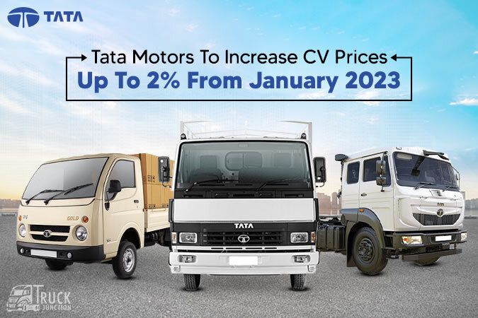 Tata Motors To Increase CV Prices Up To 2% From January 2023