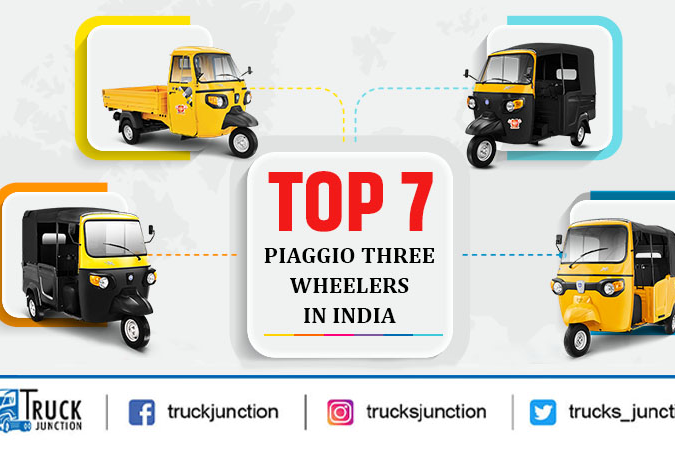 Top 7 Piaggio Three Wheelers In India - Price And Specifications