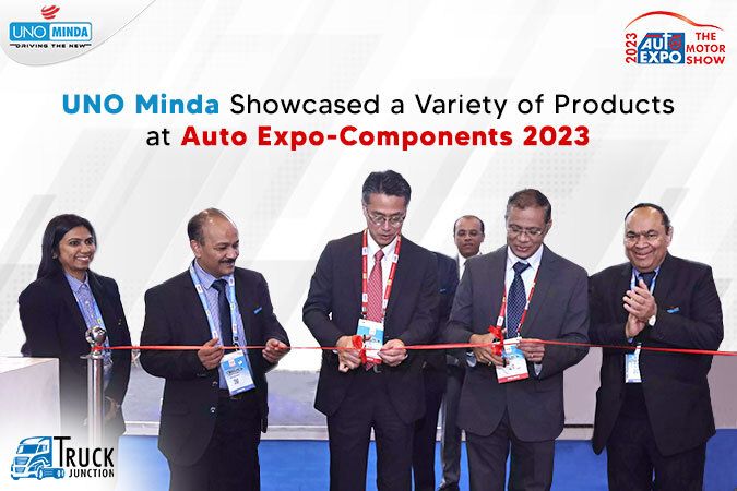 UNO Minda Showcased a Variety of Products at Auto Expo-Components 2023