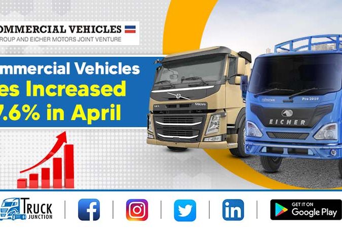 VE Commercial Vehicles Sales Increased 157.6% in April