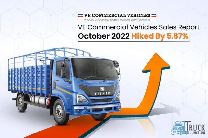 VE Commercial Vehicles Sales Report October 2022 Hiked By 5.67% in Domestic Market