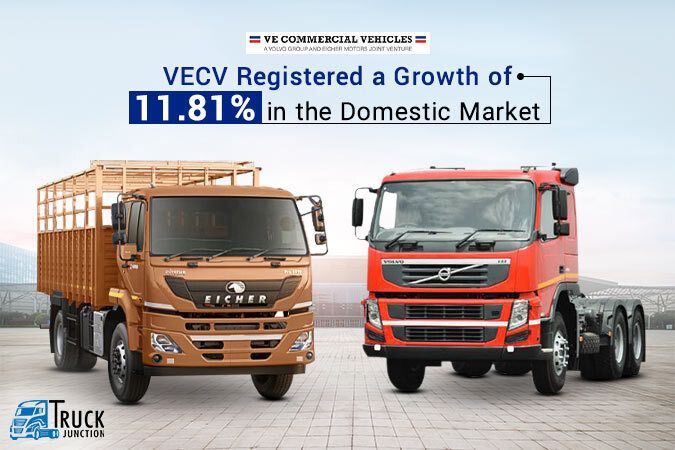VECV Registered a Growth of 11.81% in the Domestic Market