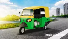 Mini Metro Blue E Rickshaw4-Seater/Electric VS Piaggio Ape Auto HT DX