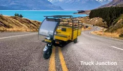 E-Ashwa E Cargo CartElectric VS SN Solar Energy Battery Rickshaw Loader